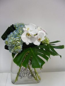 Modern flower arrangements